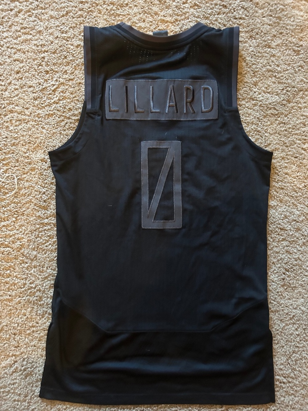 Damien Lillard Jersey (All Black)